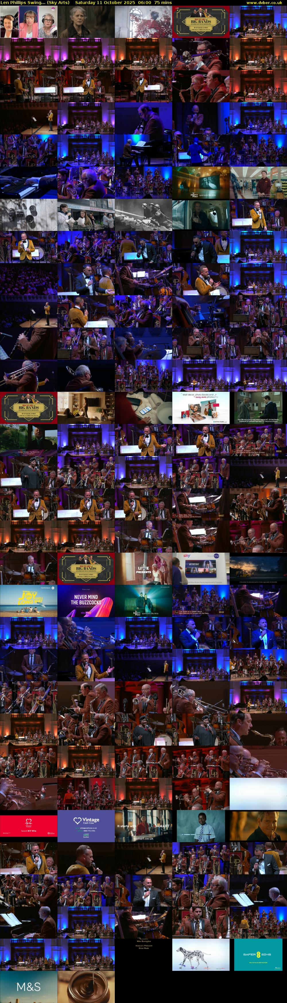 Len Phillips Swing... (Sky Arts) Saturday 11 October 2025 06:00 - 07:15