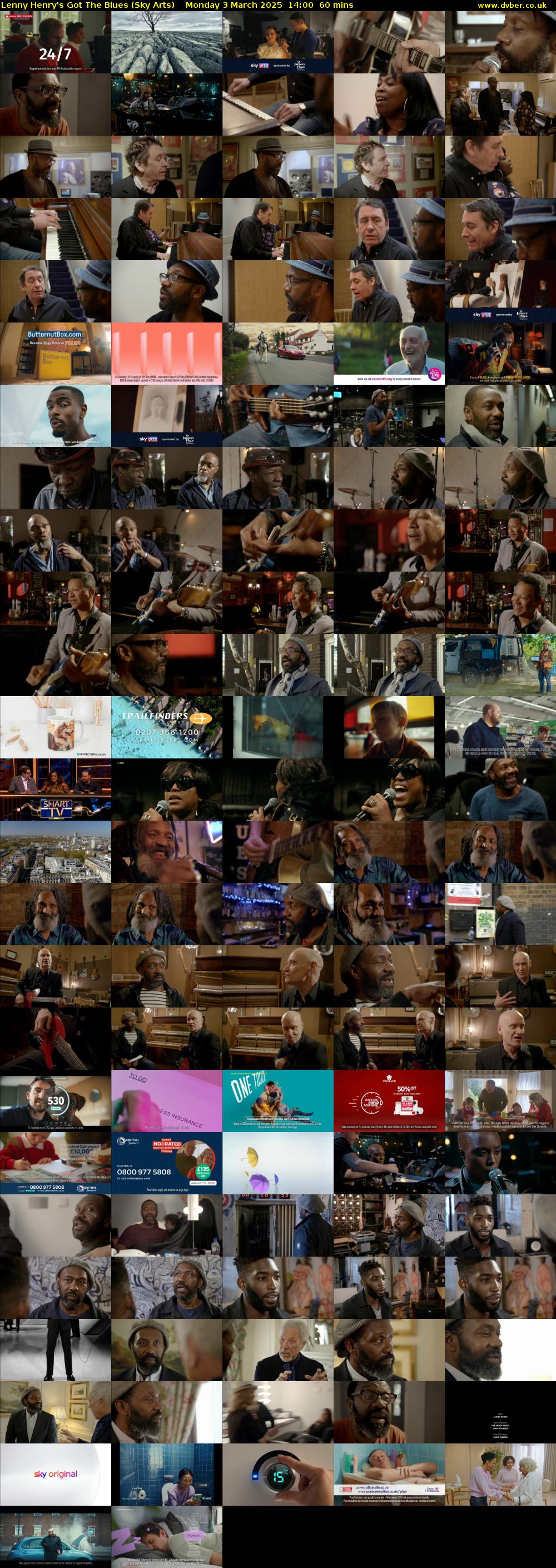 Lenny Henry's Got The Blues (Sky Arts) Monday 3 March 2025 14:00 - 15:00