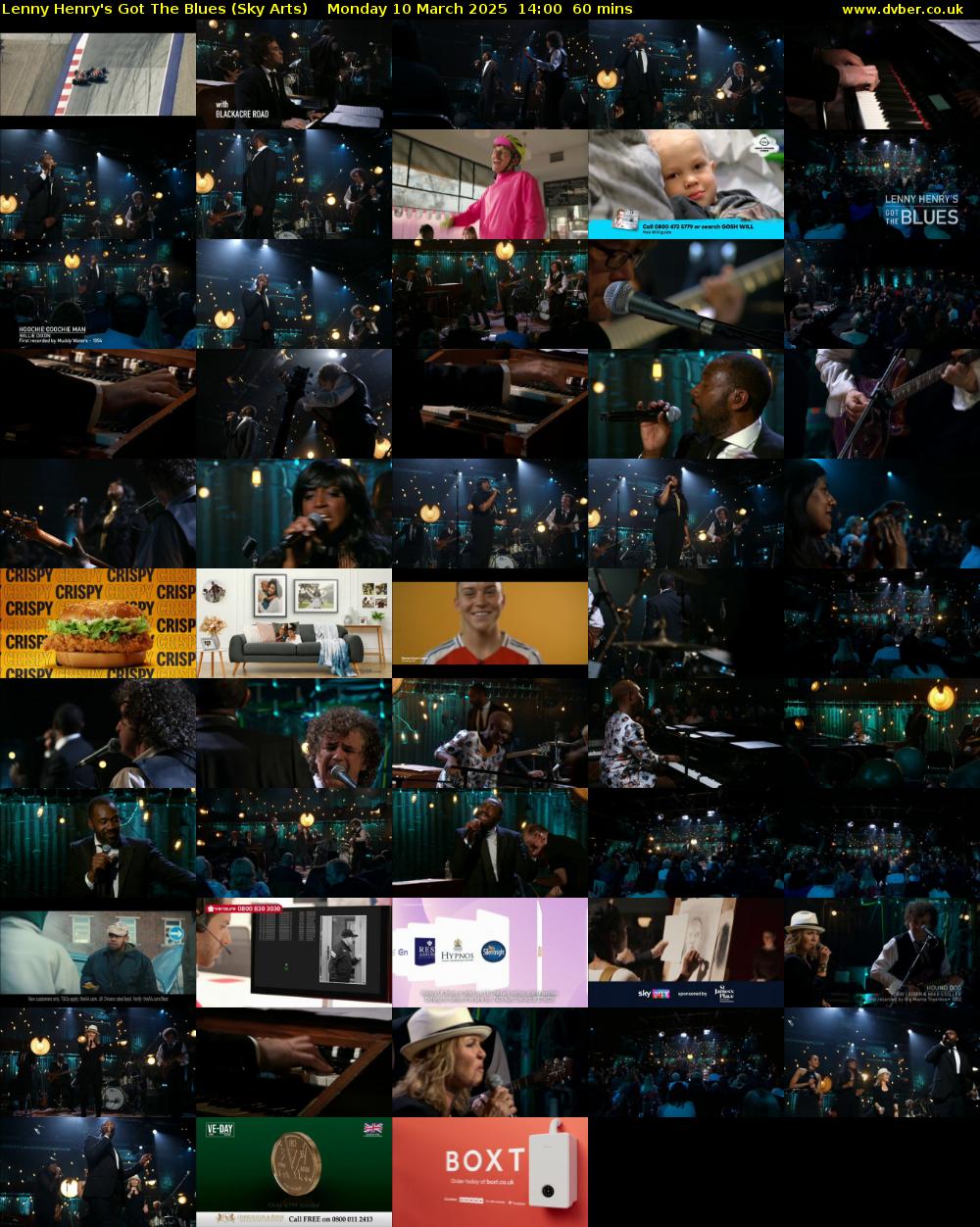 Lenny Henry's Got The Blues (Sky Arts) Monday 10 March 2025 14:00 - 15:00