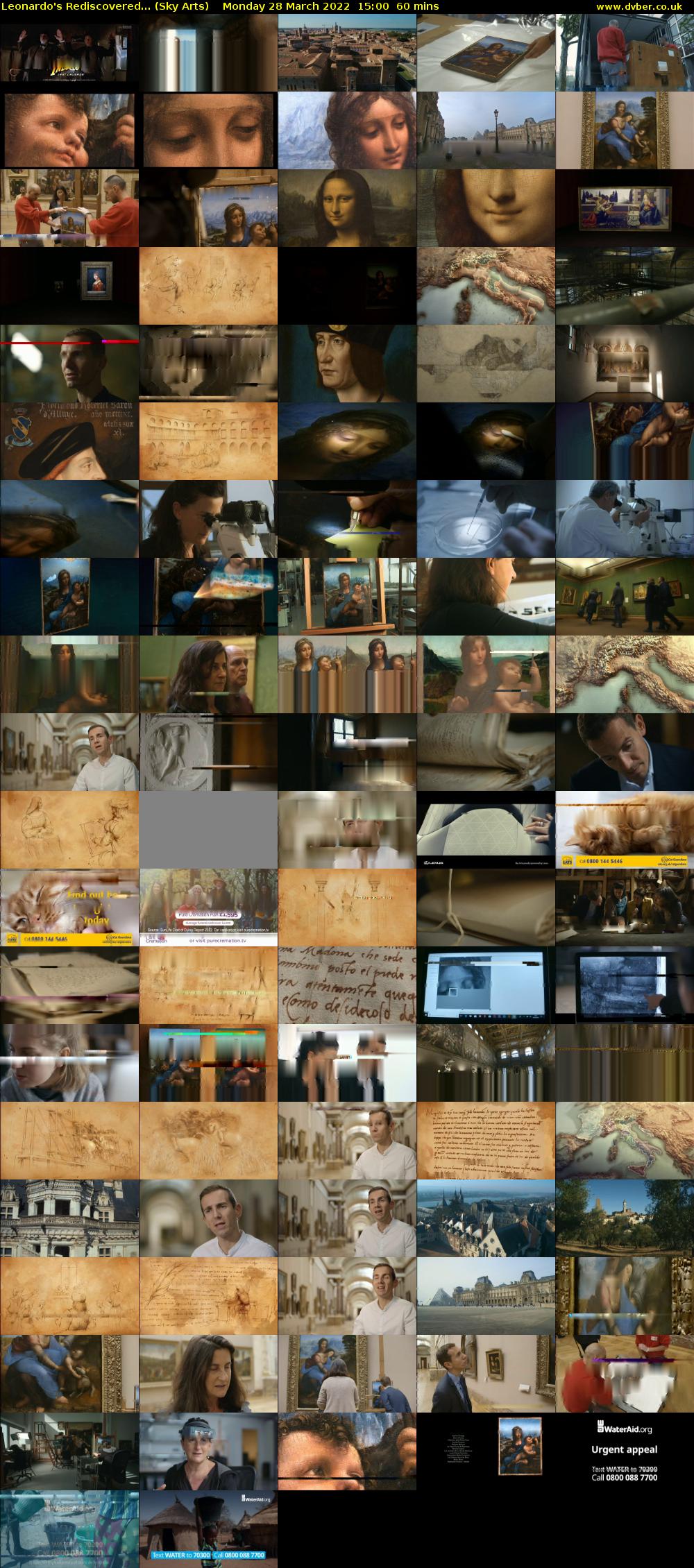 Leonardo's Rediscovered... (Sky Arts) Monday 28 March 2022 15:00 - 16:00