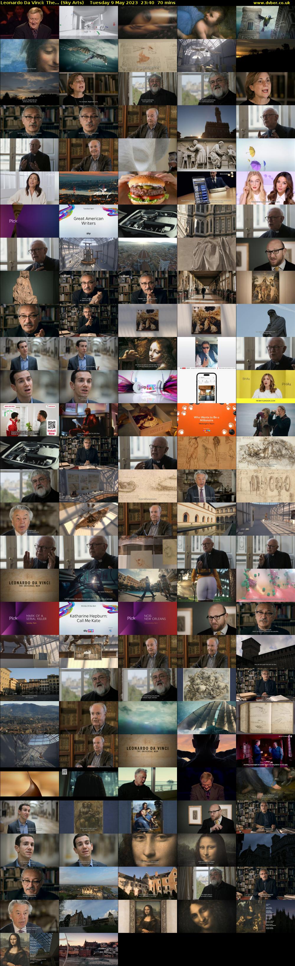 Leonardo Da Vinci: The... (Sky Arts) Tuesday 9 May 2023 23:40 - 00:50