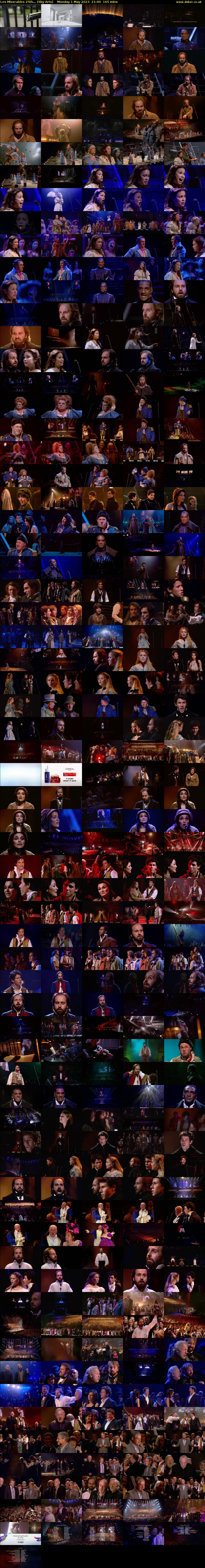 Les Miserables 25th... (Sky Arts) Monday 1 May 2023 21:00 - 23:45