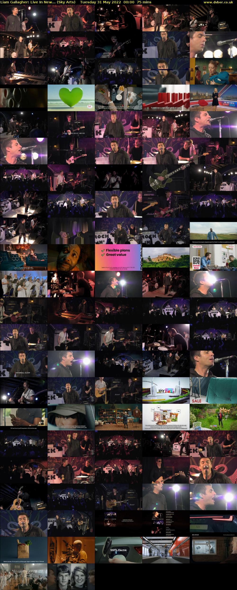 Liam Gallagher: Live In New... (Sky Arts) Tuesday 31 May 2022 00:00 - 01:15