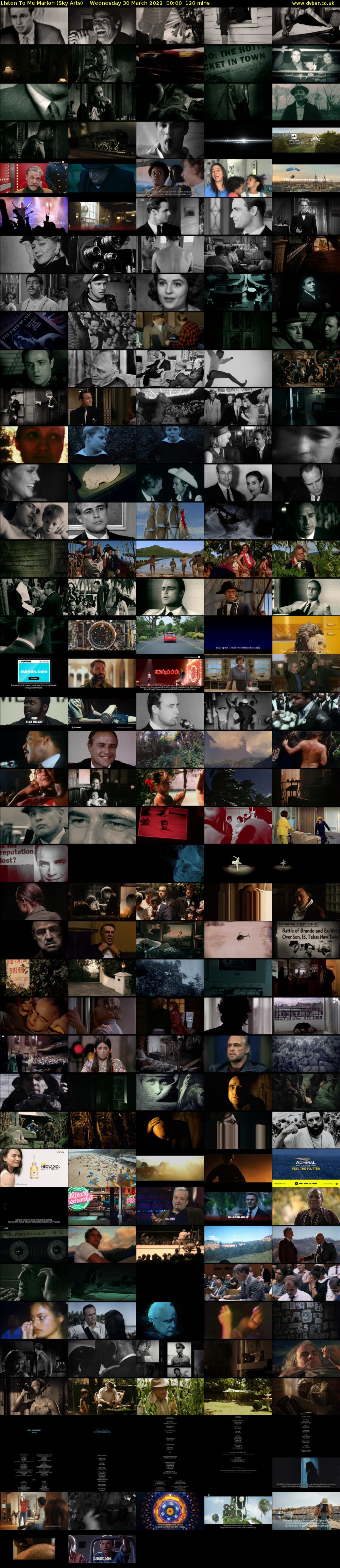 Listen To Me Marlon (Sky Arts) Wednesday 30 March 2022 00:00 - 02:00