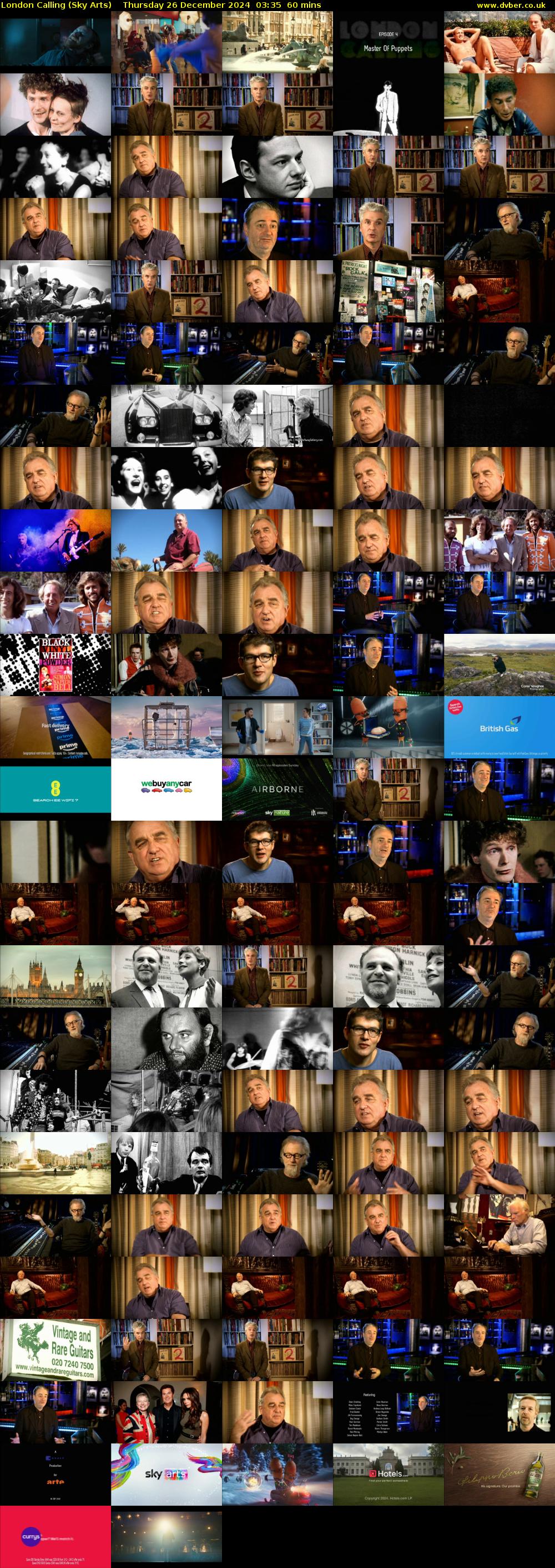 London Calling (Sky Arts) Thursday 26 December 2024 03:35 - 04:35