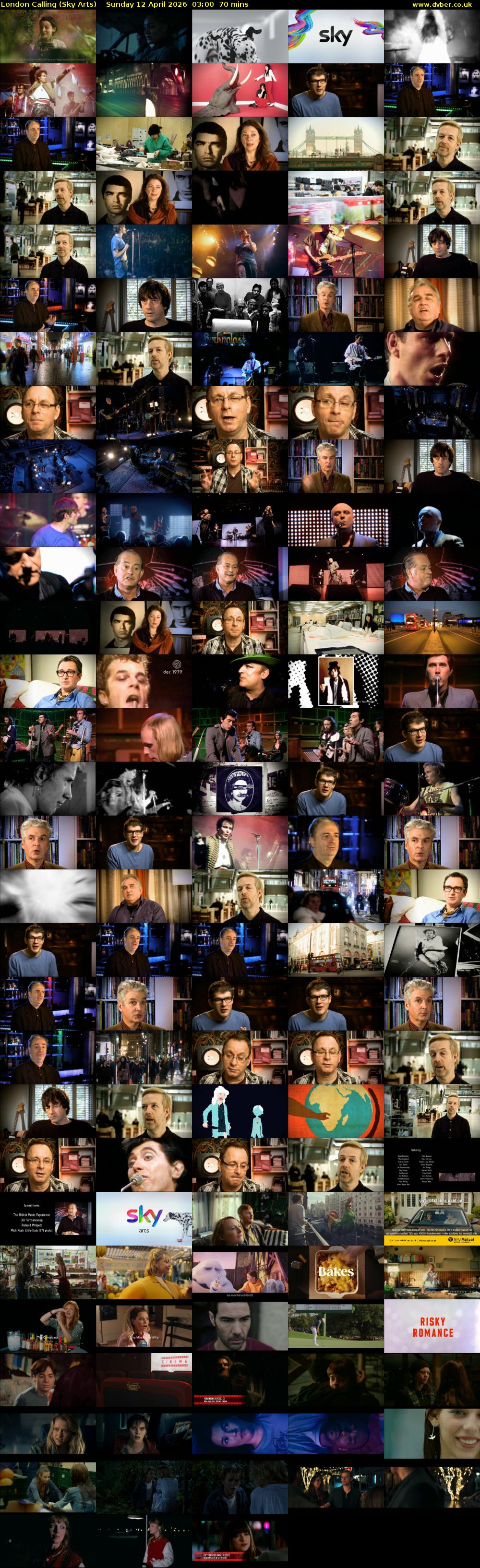 London Calling (Sky Arts) Sunday 12 April 2026 03:00 - 04:10