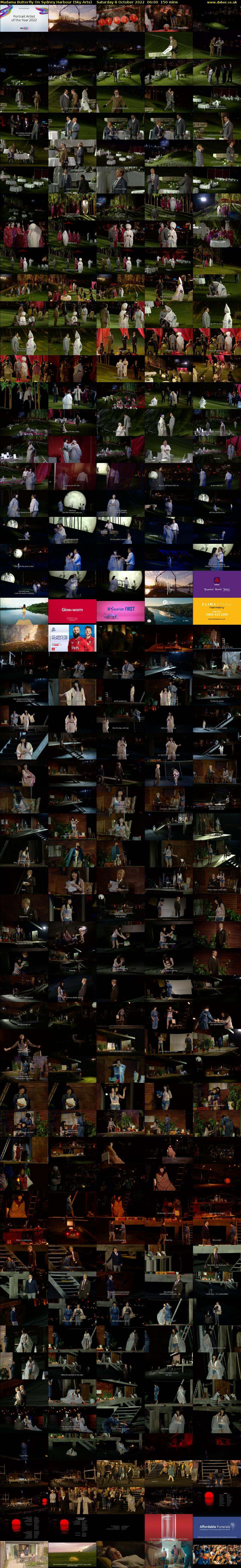 Madama Butterfly On Sydney Harbour (Sky Arts) Saturday 8 October 2022 06:00 - 08:30