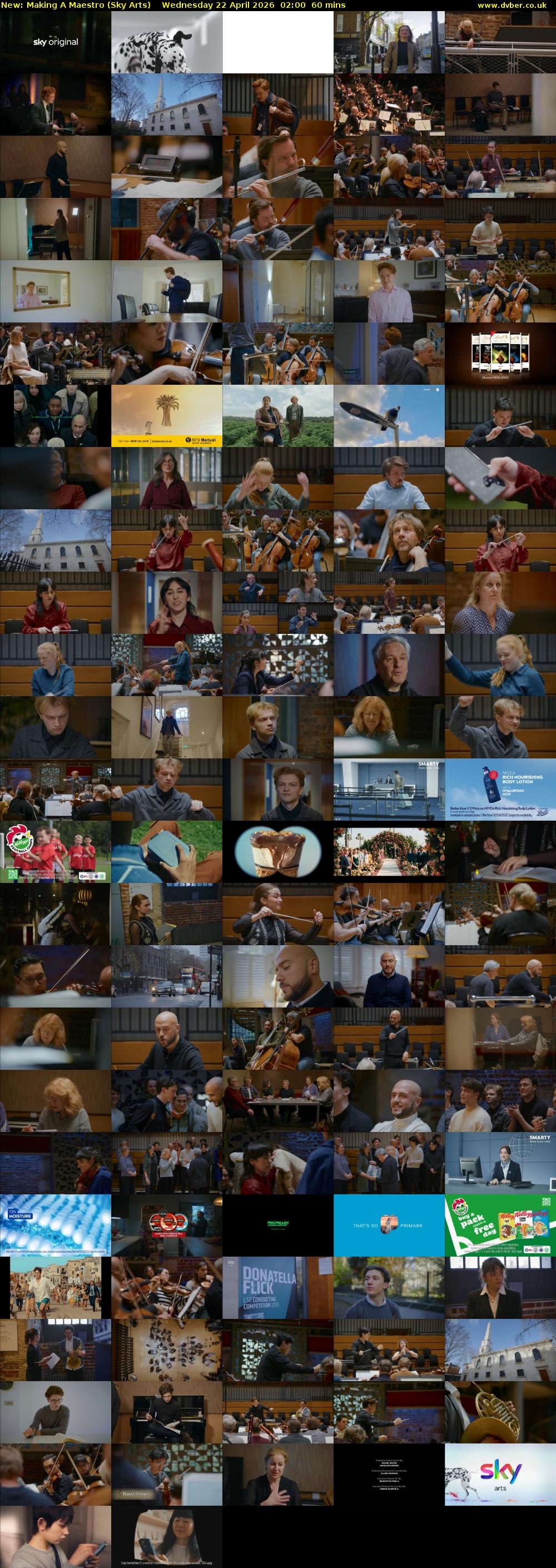 Making A Maestro (Sky Arts) Wednesday 22 April 2026 02:00 - 03:00
