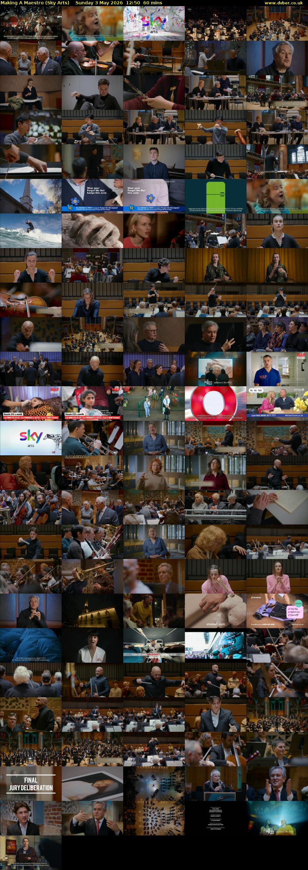 Making A Maestro (Sky Arts) Sunday 3 May 2026 12:50 - 13:50
