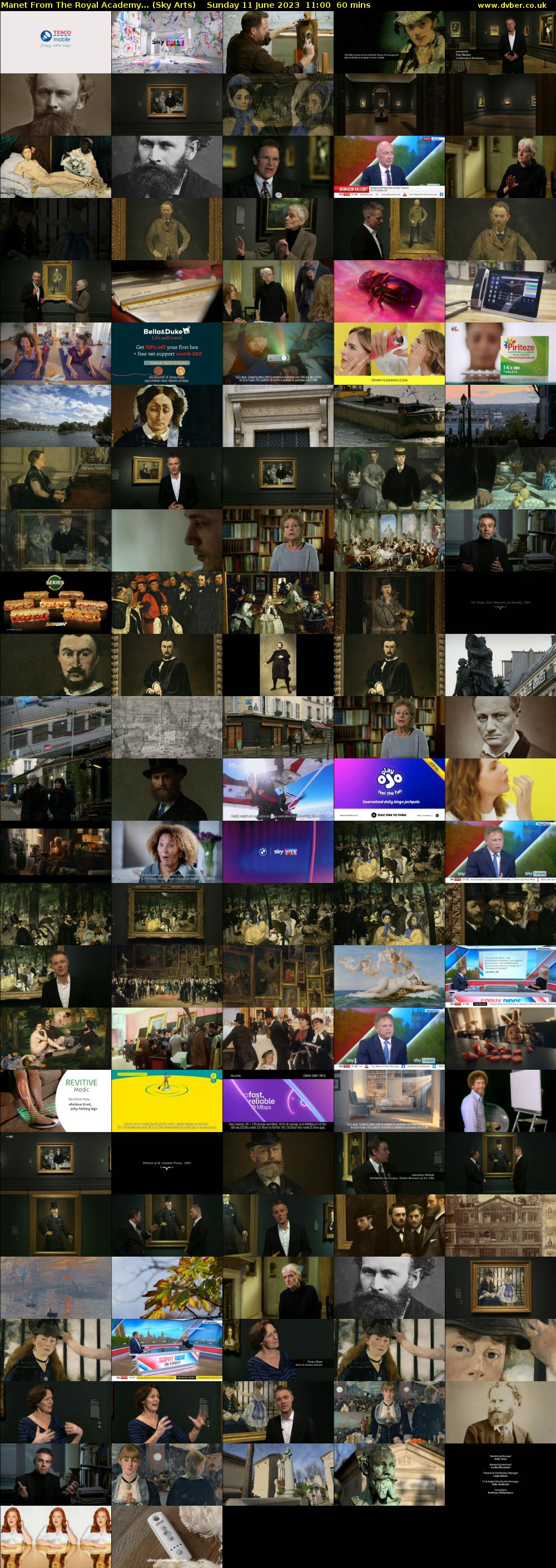 Manet From The Royal Academy... (Sky Arts) Sunday 11 June 2023 11:00 - 12:00