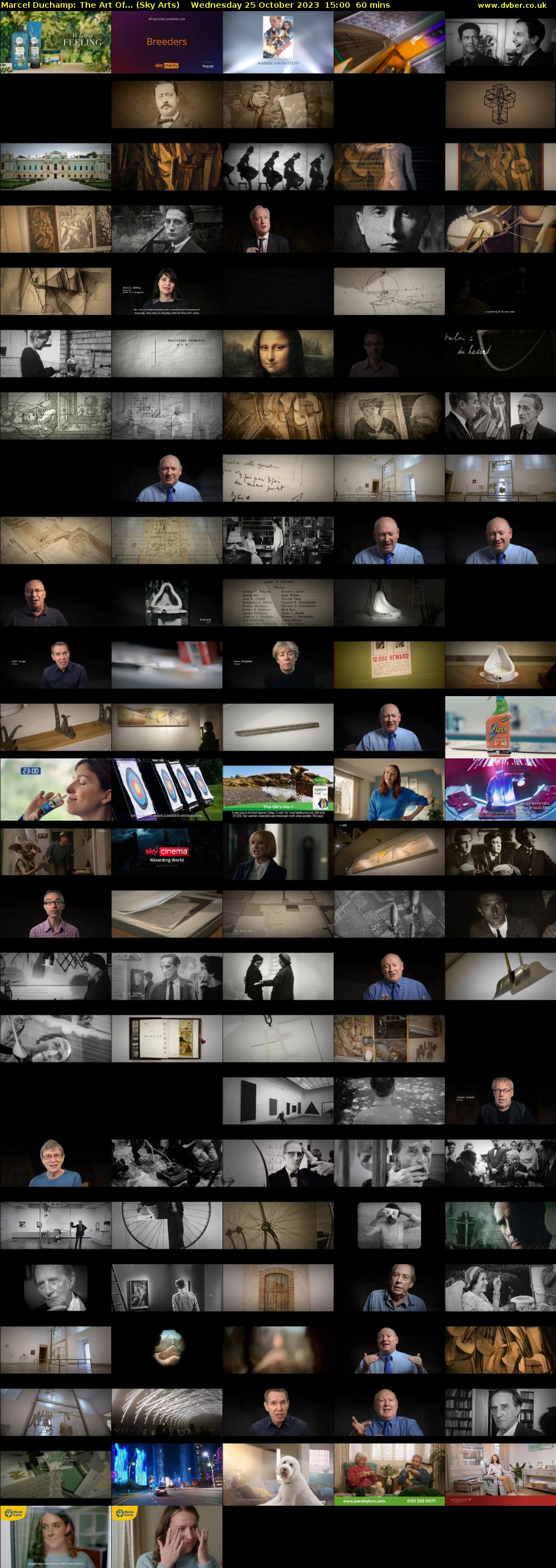 Marcel Duchamp: The Art Of... (Sky Arts) Wednesday 25 October 2023 15:00 - 16:00