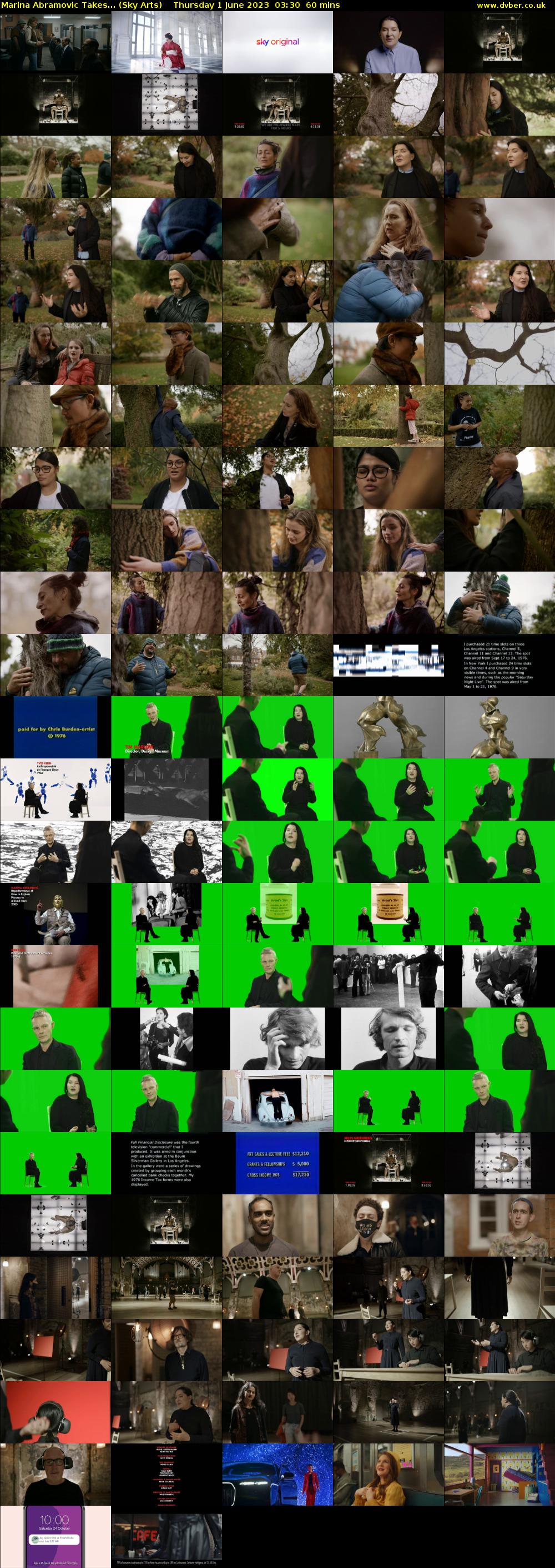 Marina Abramovic Takes... (Sky Arts) Thursday 1 June 2023 03:30 - 04:30