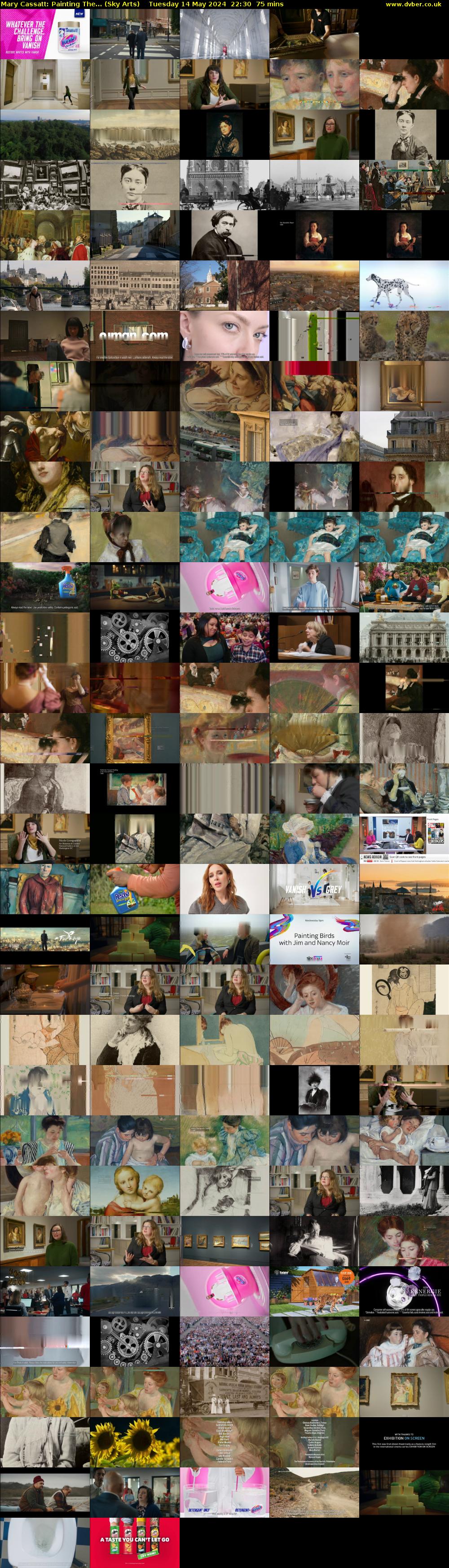 Mary Cassatt: Painting The... (Sky Arts) Tuesday 14 May 2024 22:30 - 23:45