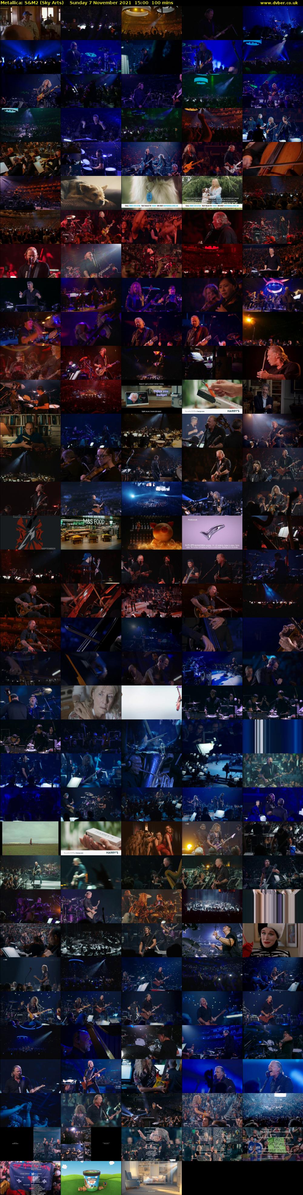 Metallica: S&M2 (Sky Arts) Sunday 7 November 2021 15:00 - 16:40