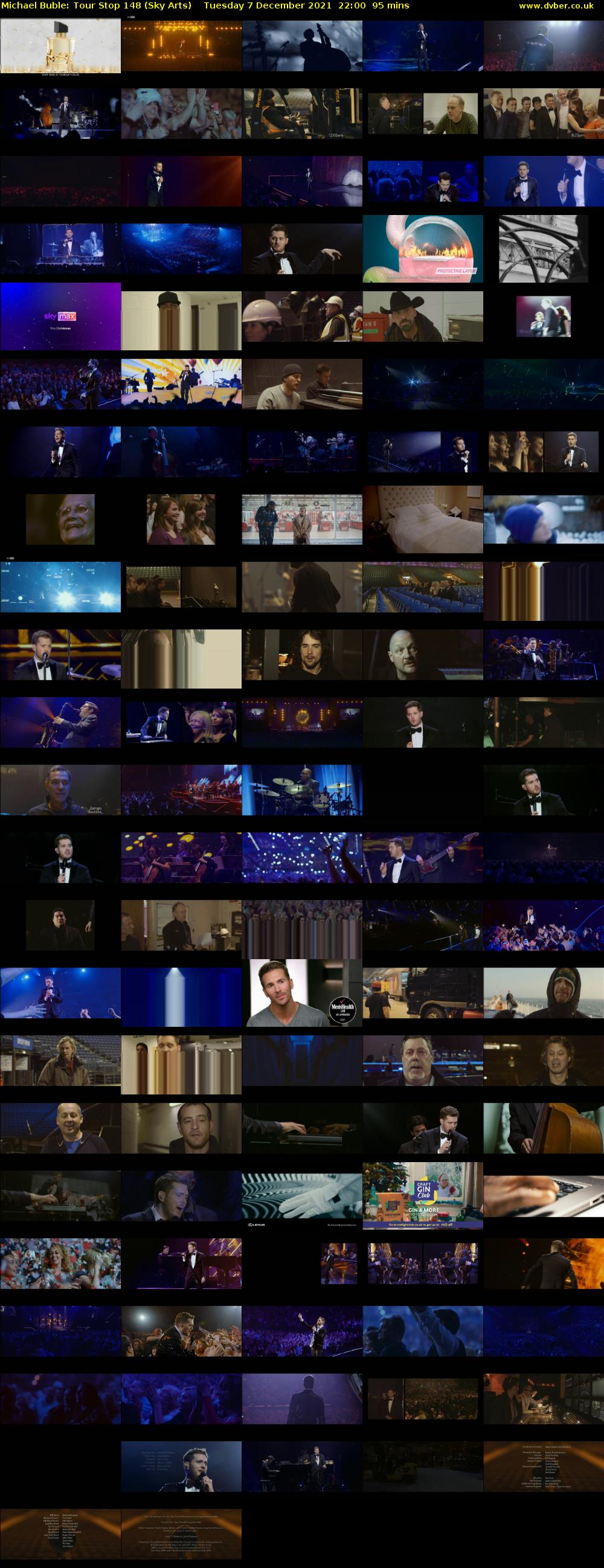 Michael Buble: Tour Stop 148 (Sky Arts) Tuesday 7 December 2021 22:00 - 23:35