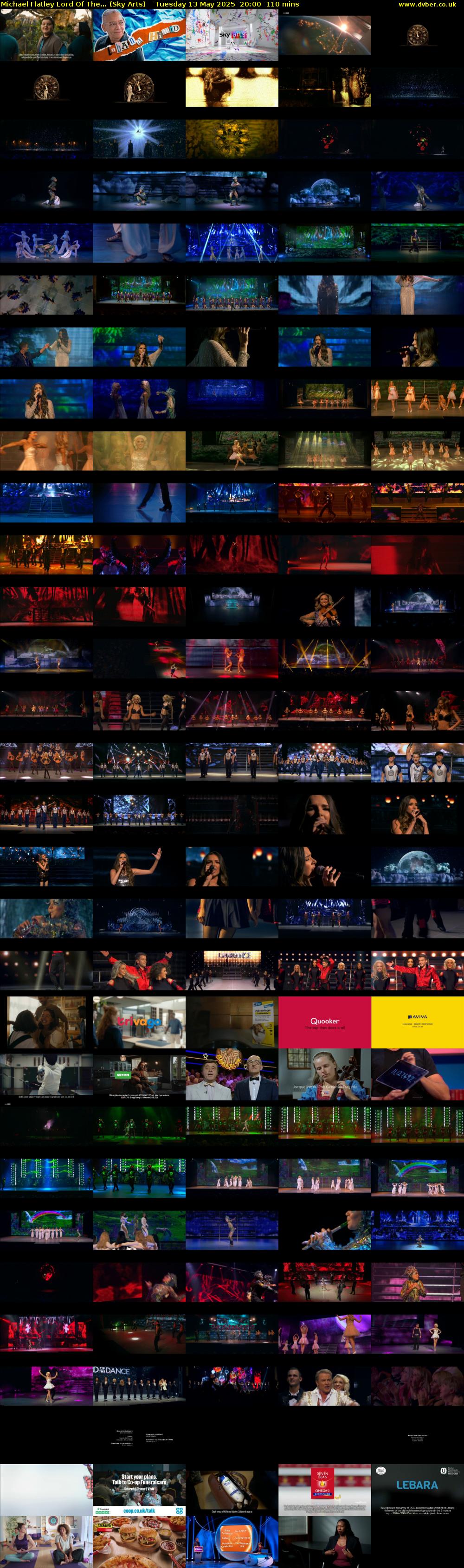 Michael Flatley Lord Of The... (Sky Arts) Tuesday 13 May 2025 20:00 - 21:50