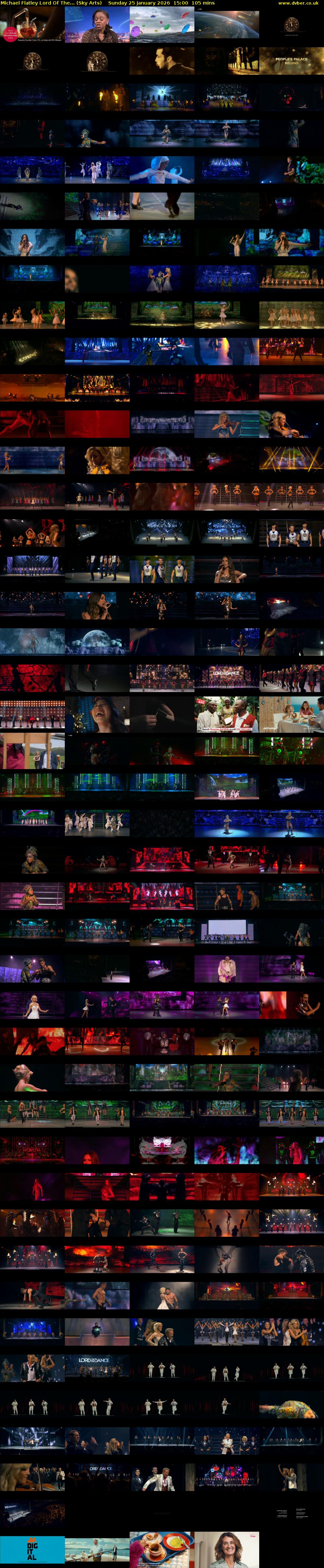 Michael Flatley Lord Of The... (Sky Arts) Sunday 25 January 2026 15:00 - 16:45