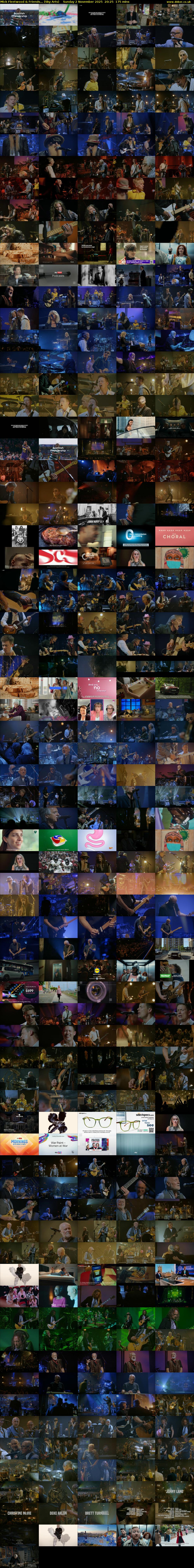 Mick Fleetwood & Friends... (Sky Arts) Sunday 2 November 2025 20:25 - 23:20