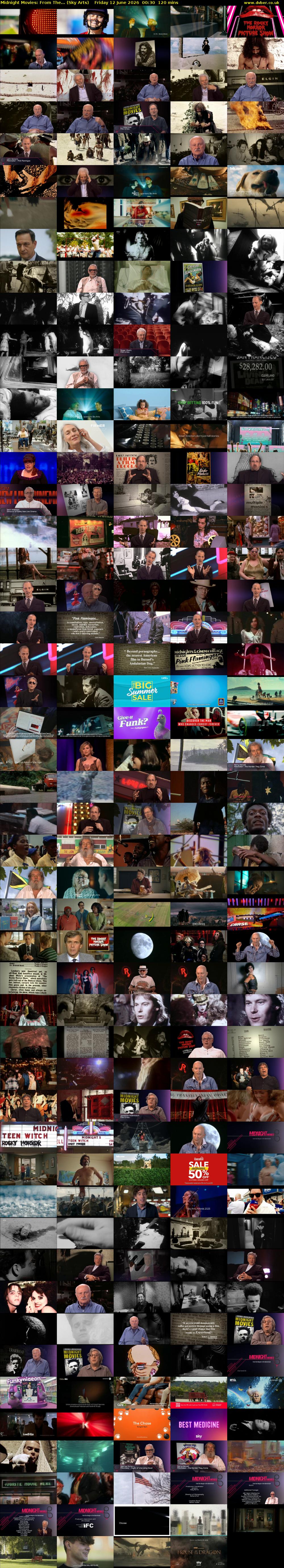 Midnight Movies: From The... (Sky Arts) Friday 12 June 2026 00:30 - 02:30