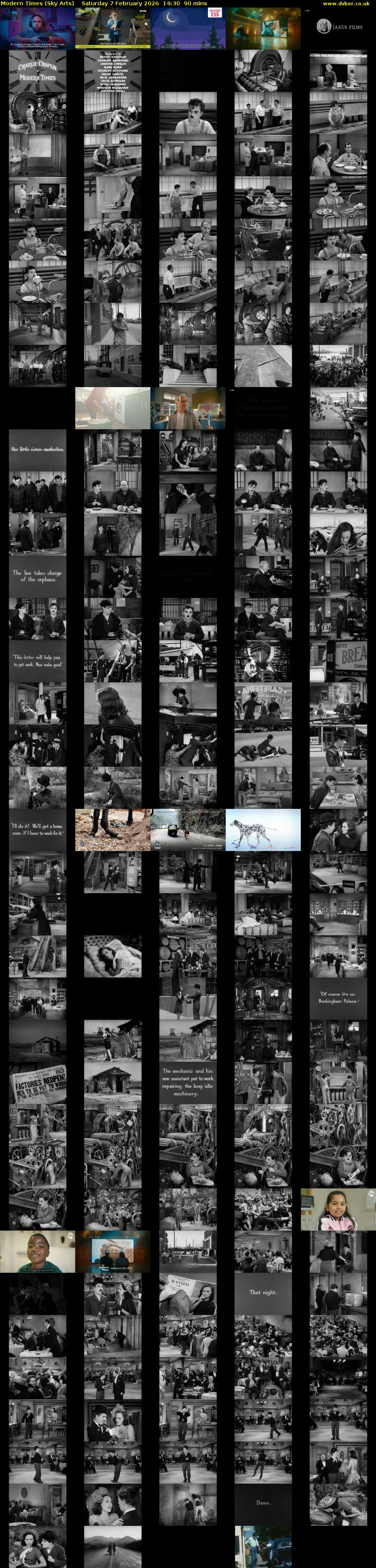 Modern Times (Sky Arts) Saturday 7 February 2026 14:30 - 16:00