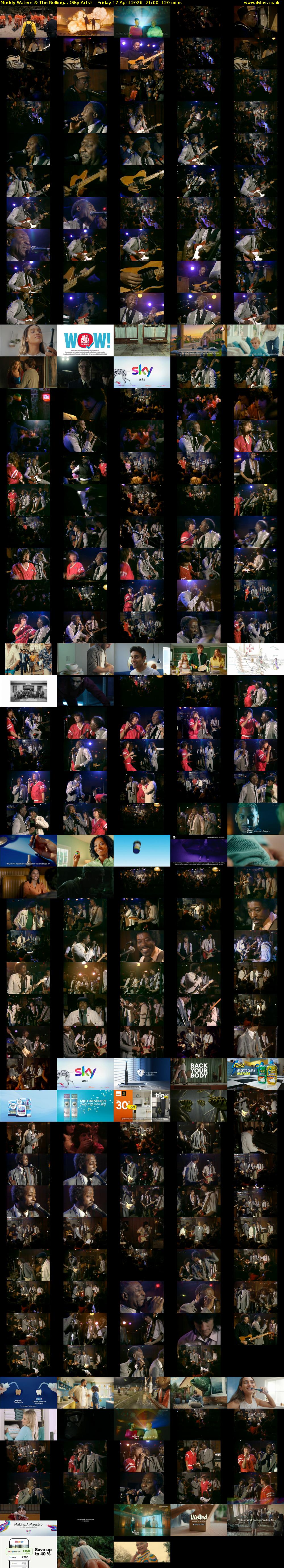 Muddy Waters & The Rolling... (Sky Arts) Friday 17 April 2026 21:00 - 23:00