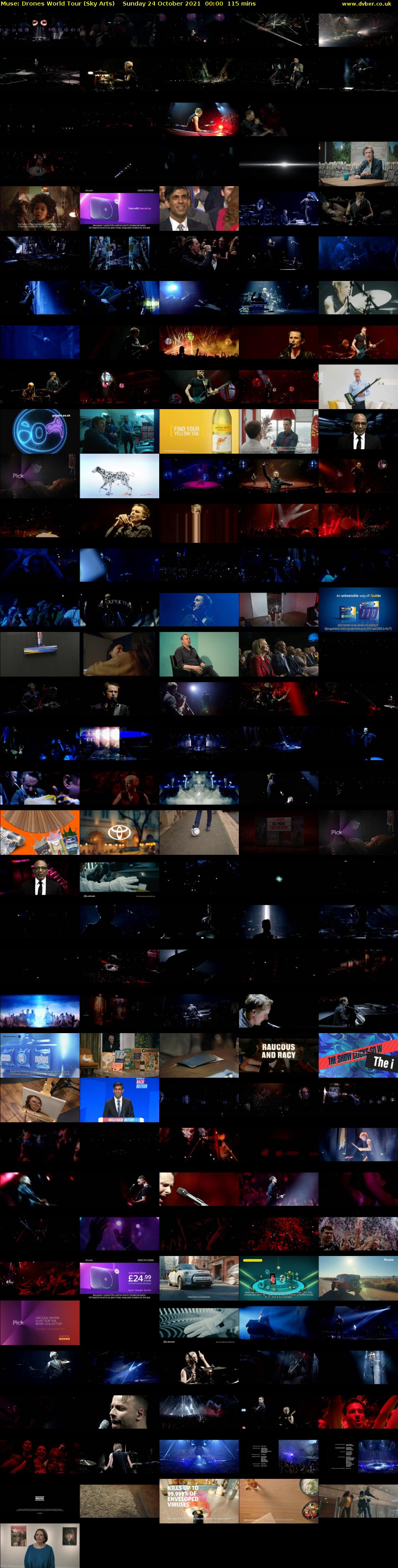 Muse: Drones World Tour (Sky Arts) Sunday 24 October 2021 00:00 - 01:55