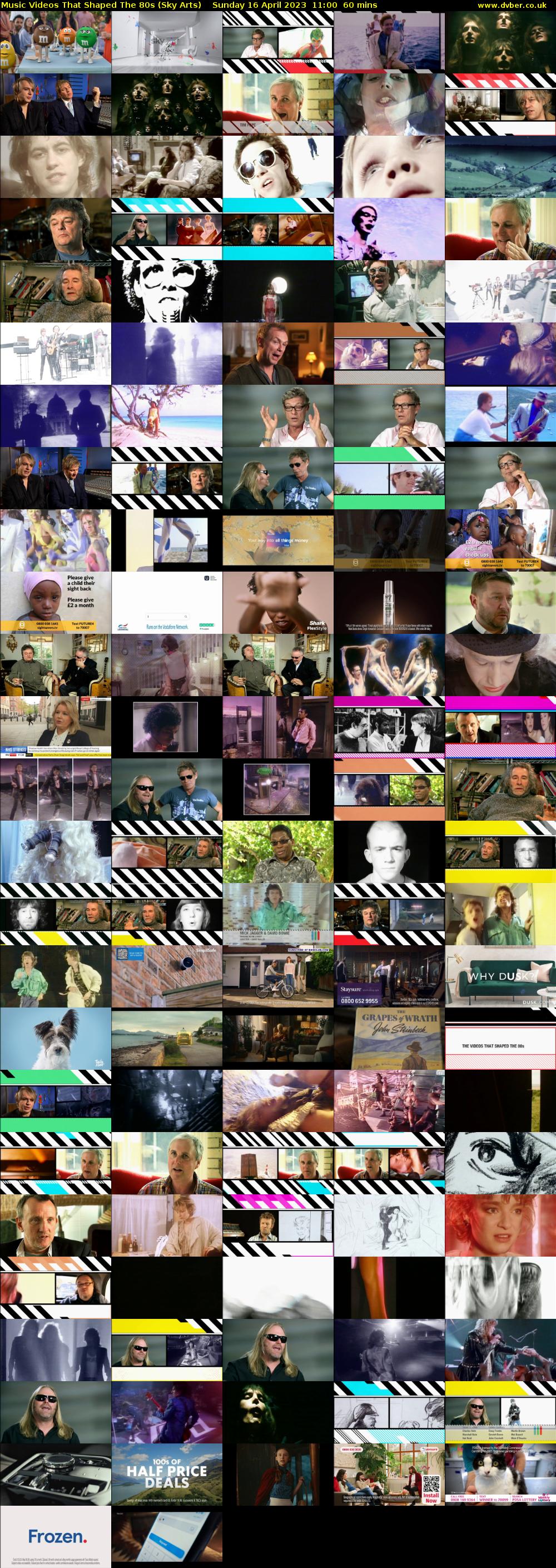 Music Videos That Shaped The 80s (Sky Arts) Sunday 16 April 2023 11:00 - 12:00