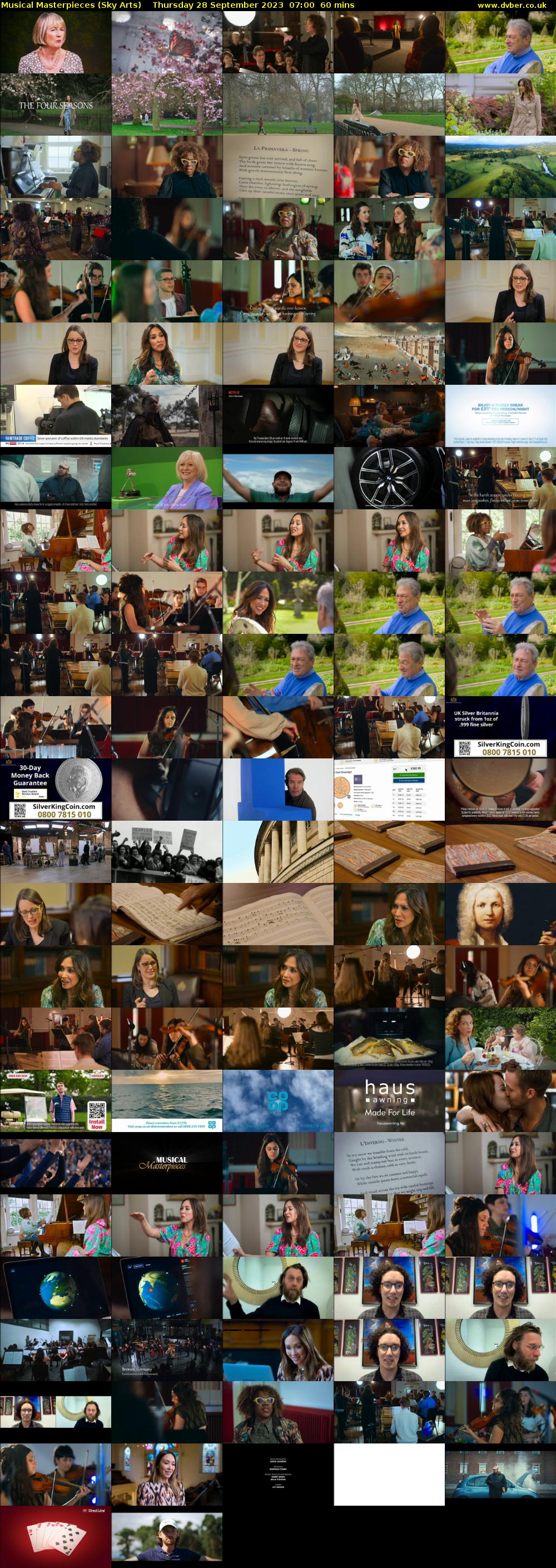 Musical Masterpieces (Sky Arts) Thursday 28 September 2023 07:00 - 08:00