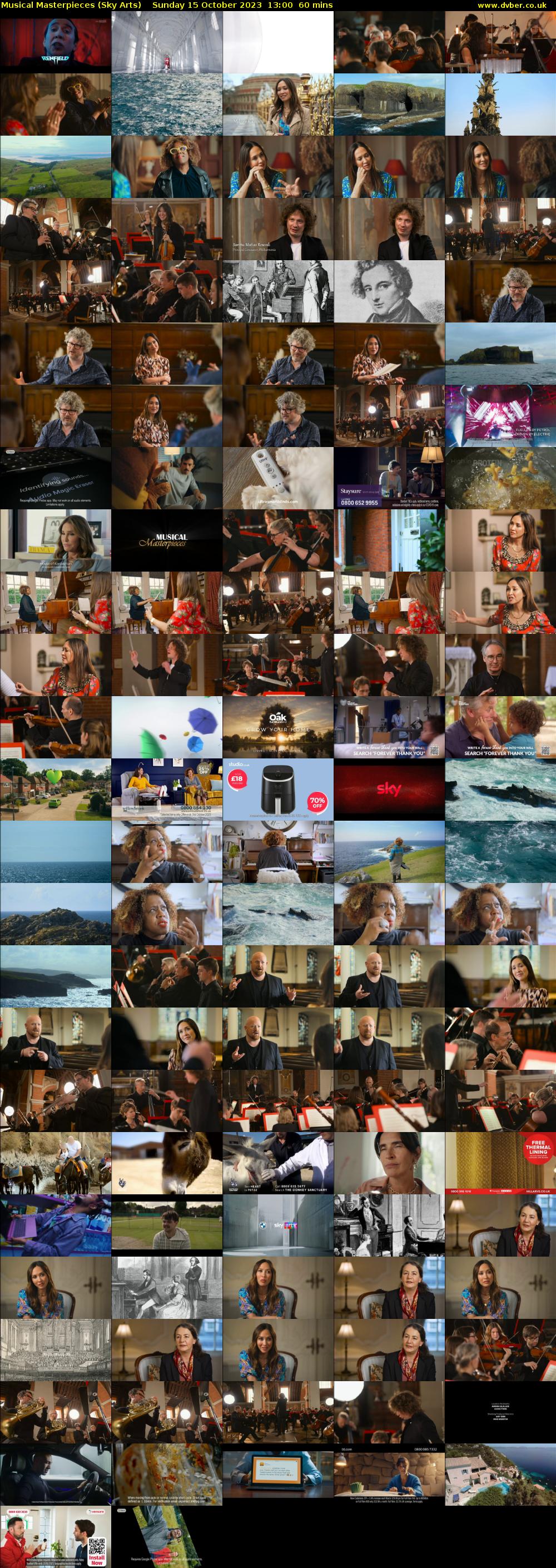 Musical Masterpieces (Sky Arts) Sunday 15 October 2023 13:00 - 14:00