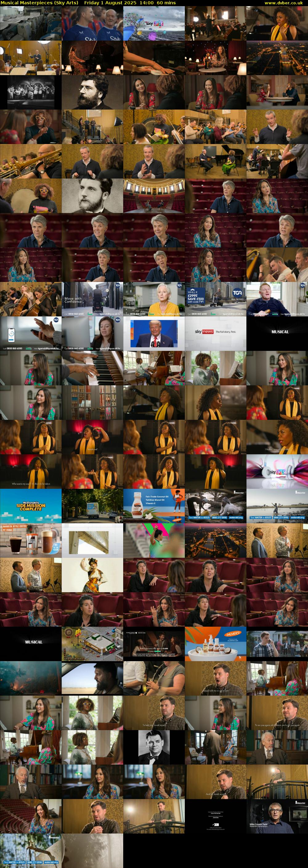 Musical Masterpieces (Sky Arts) Friday 1 August 2025 14:00 - 15:00