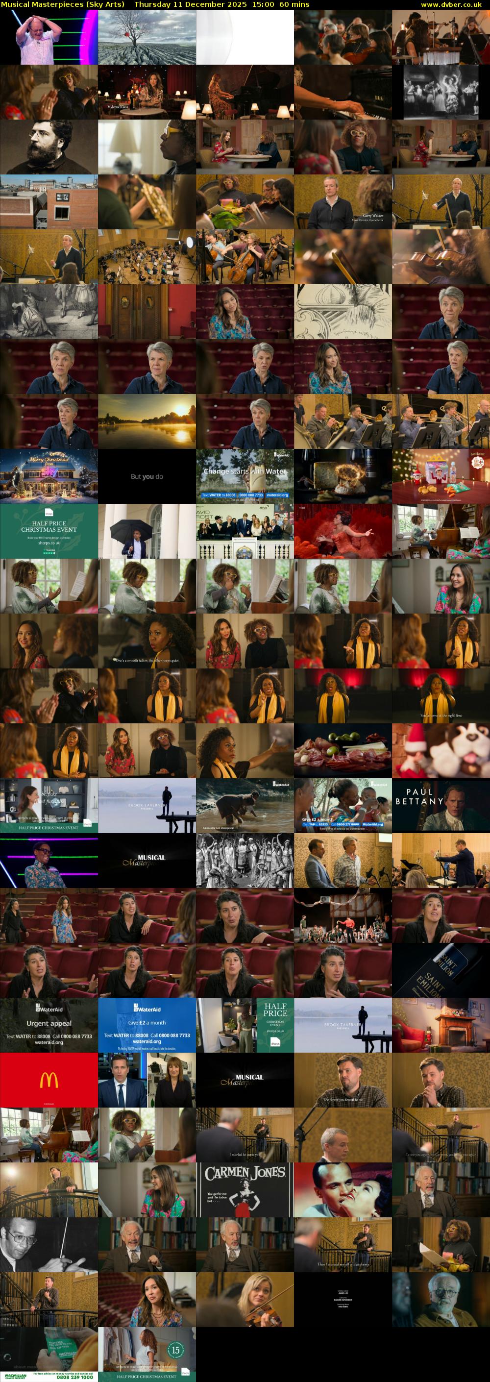 Musical Masterpieces (Sky Arts) Thursday 11 December 2025 15:00 - 16:00