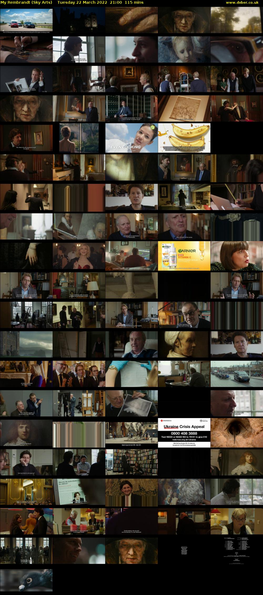 My Rembrandt (Sky Arts) Tuesday 22 March 2022 21:00 - 22:55