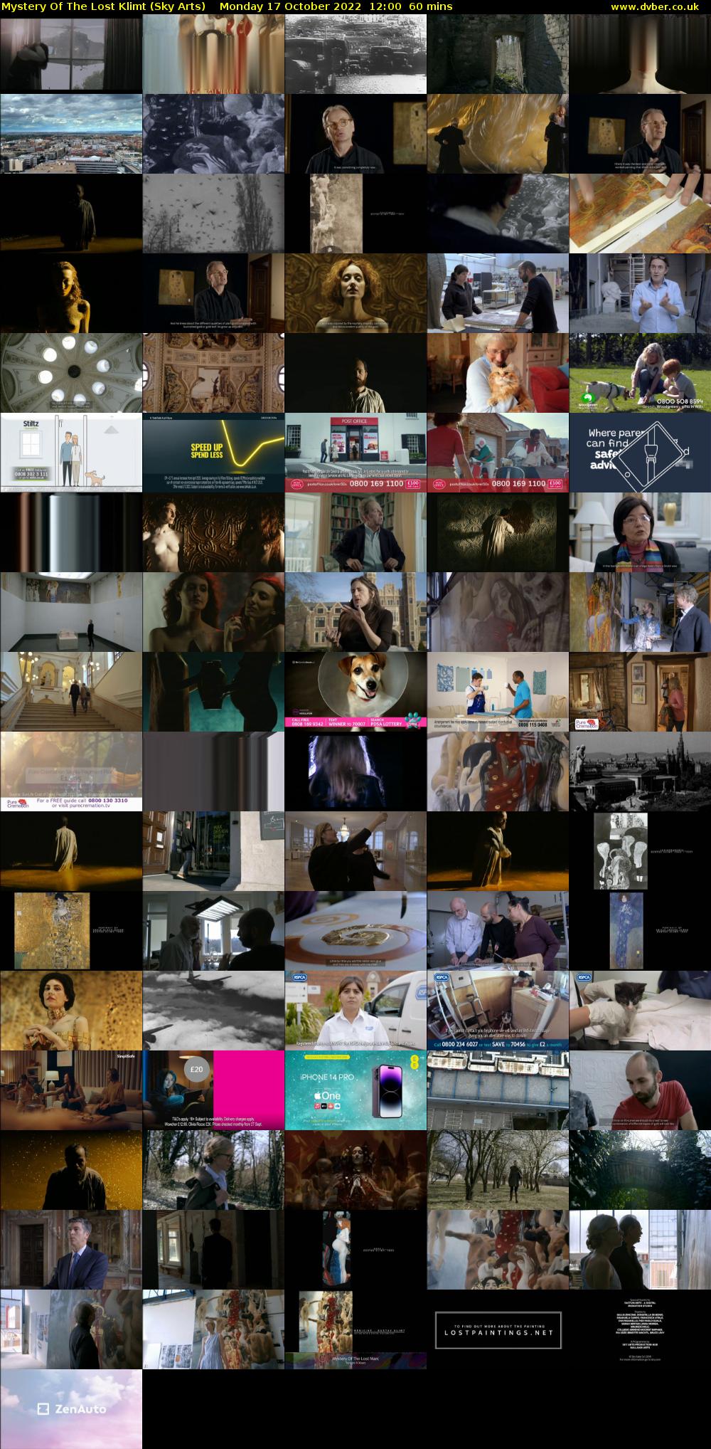 Mystery Of The Lost Klimt (Sky Arts) Monday 17 October 2022 12:00 - 13:00