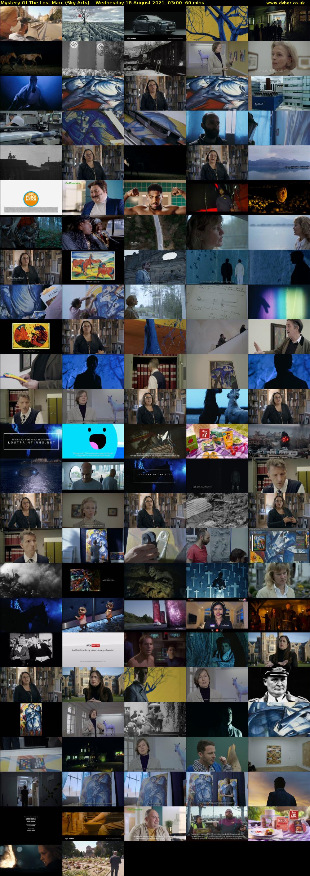 Mystery Of The Lost Marc (Sky Arts) Wednesday 18 August 2021 03:00 - 04:00