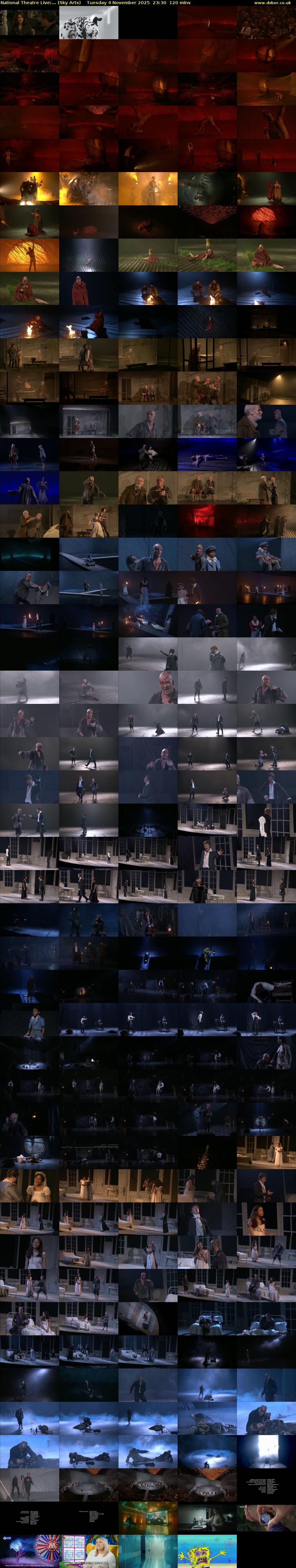 National Theatre Live:... (Sky Arts) Tuesday 4 November 2025 23:30 - 01:30