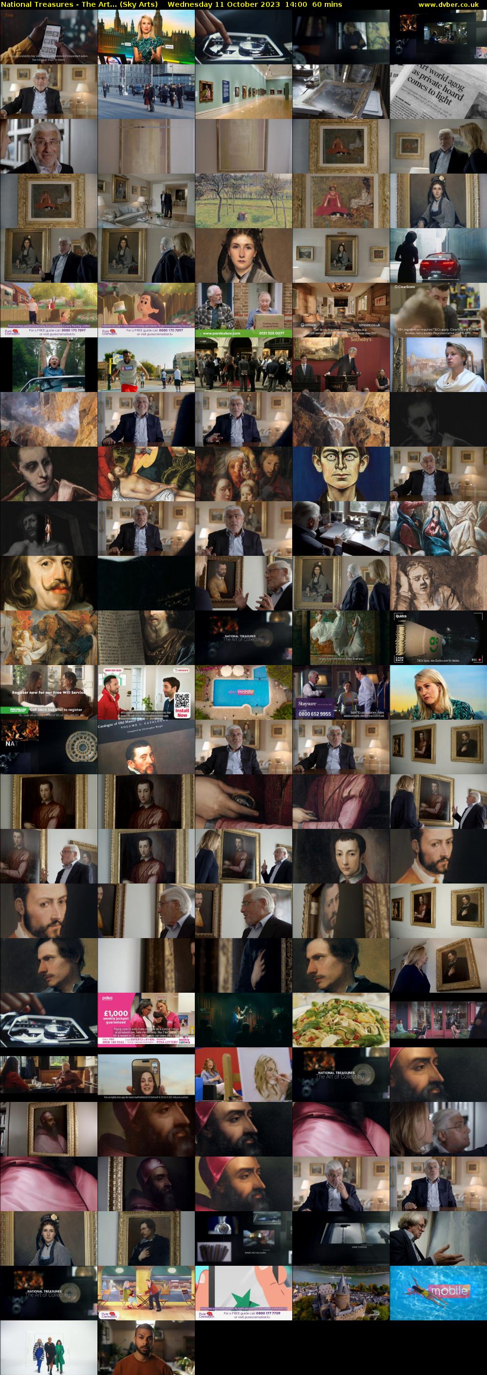 National Treasures - The Art... (Sky Arts) Wednesday 11 October 2023 14:00 - 15:00