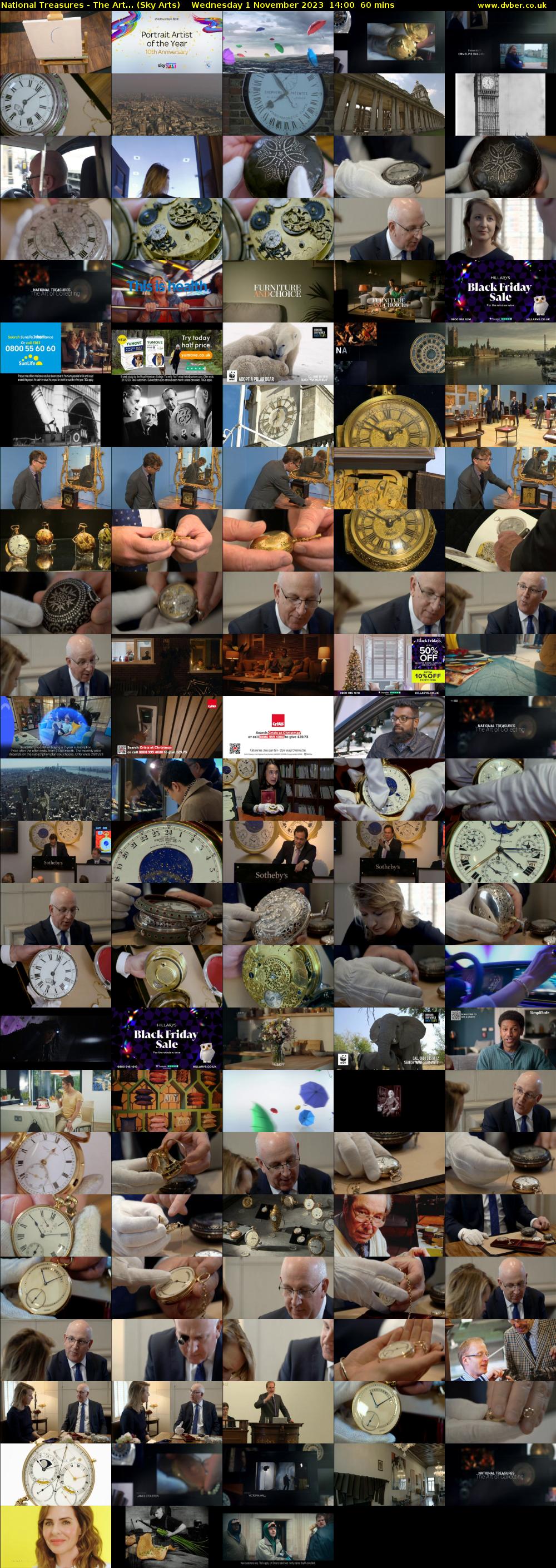 National Treasures - The Art... (Sky Arts) Wednesday 1 November 2023 14:00 - 15:00