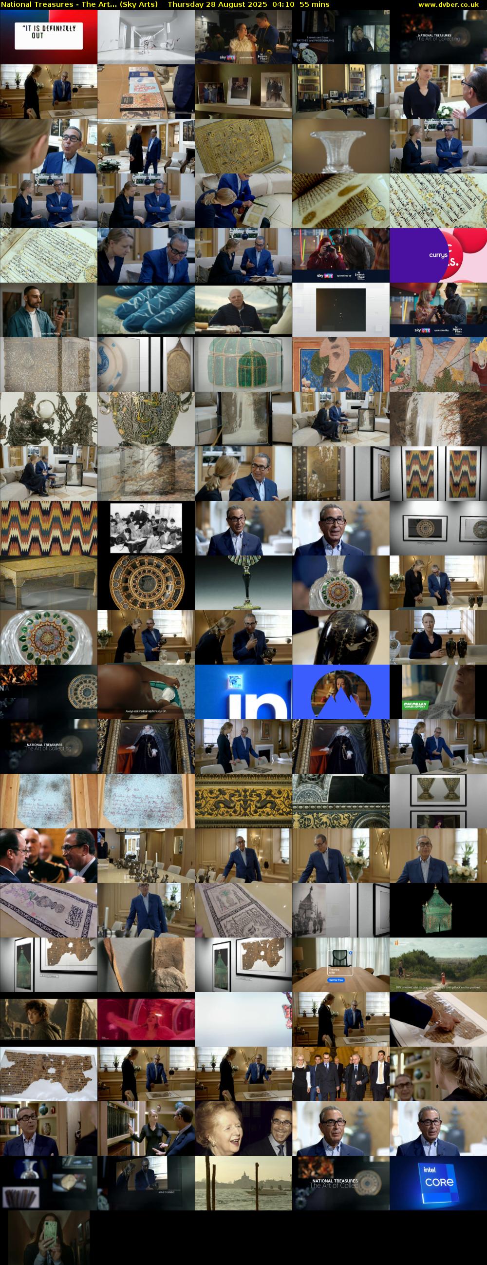 National Treasures - The Art... (Sky Arts) Thursday 28 August 2025 04:10 - 05:05