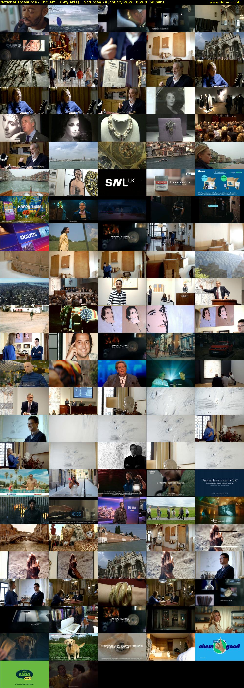 National Treasures - The Art... (Sky Arts) Saturday 24 January 2026 05:00 - 06:00