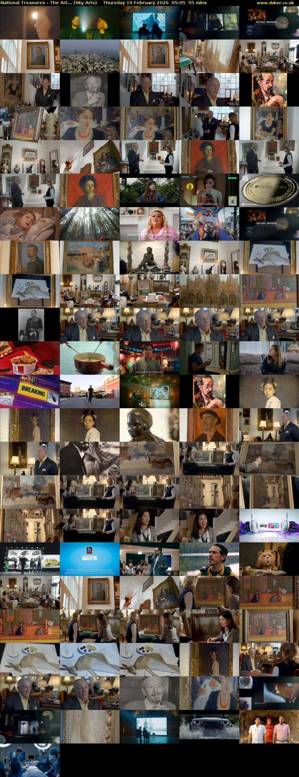National Treasures - The Art... (Sky Arts) Thursday 19 February 2026 05:05 - 06:00