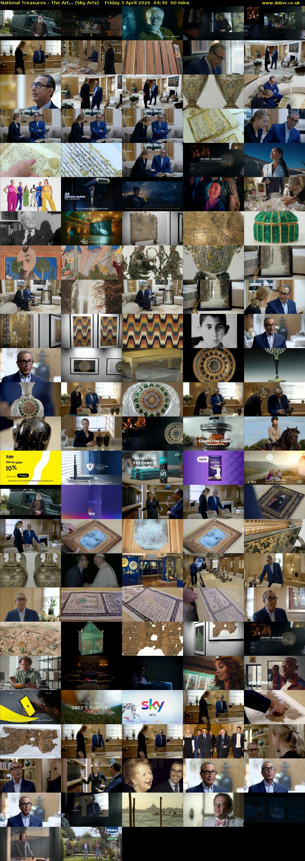 National Treasures - The Art... (Sky Arts) Friday 3 April 2026 04:30 - 05:30