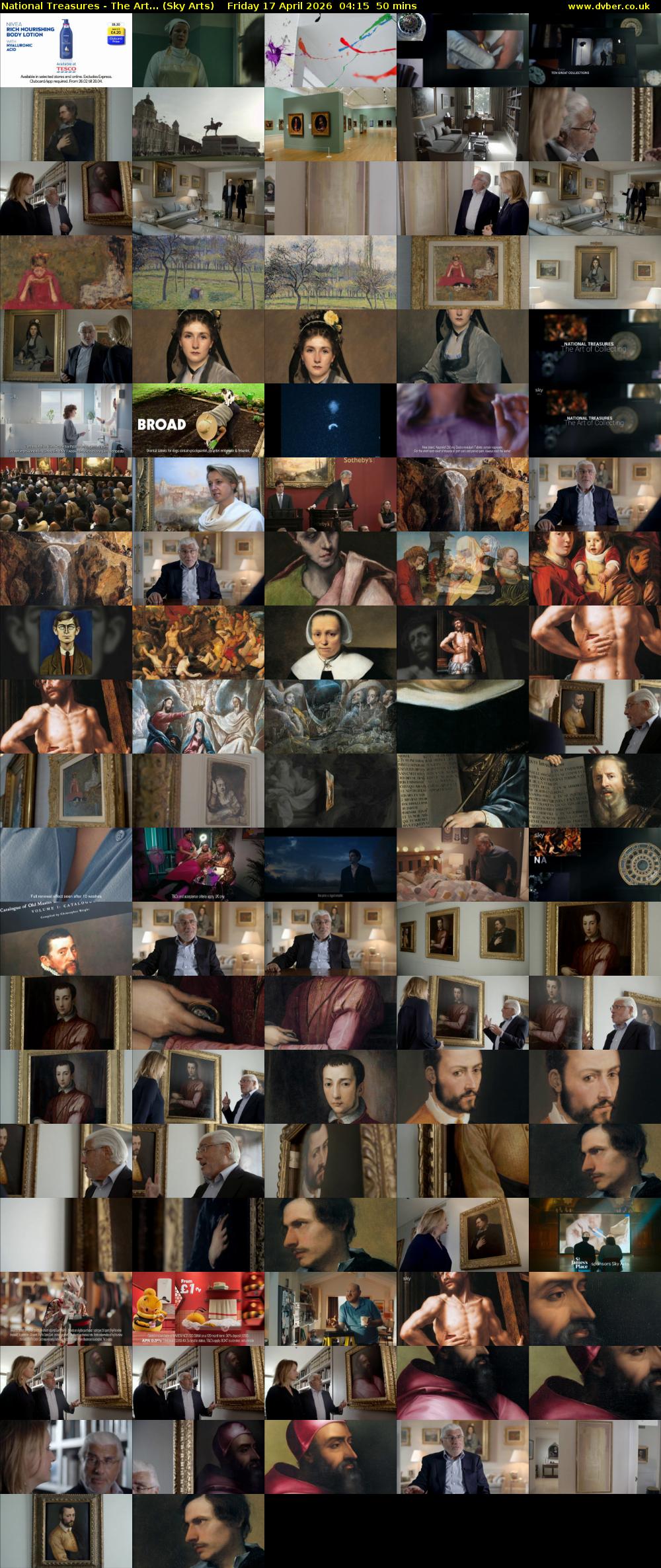 National Treasures - The Art... (Sky Arts) Friday 17 April 2026 04:15 - 05:05