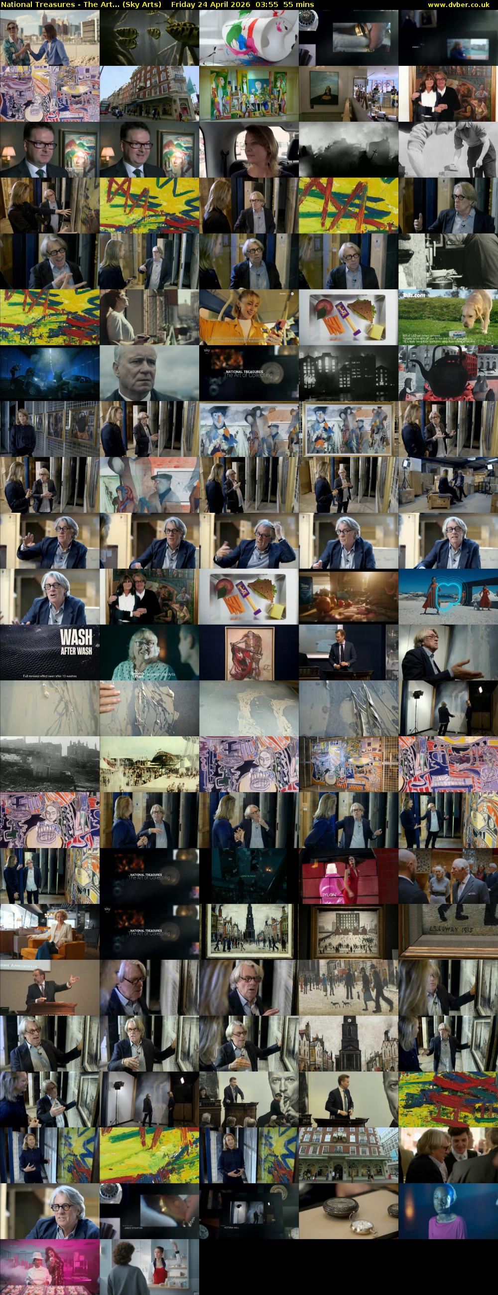 National Treasures - The Art... (Sky Arts) Friday 24 April 2026 03:55 - 04:50