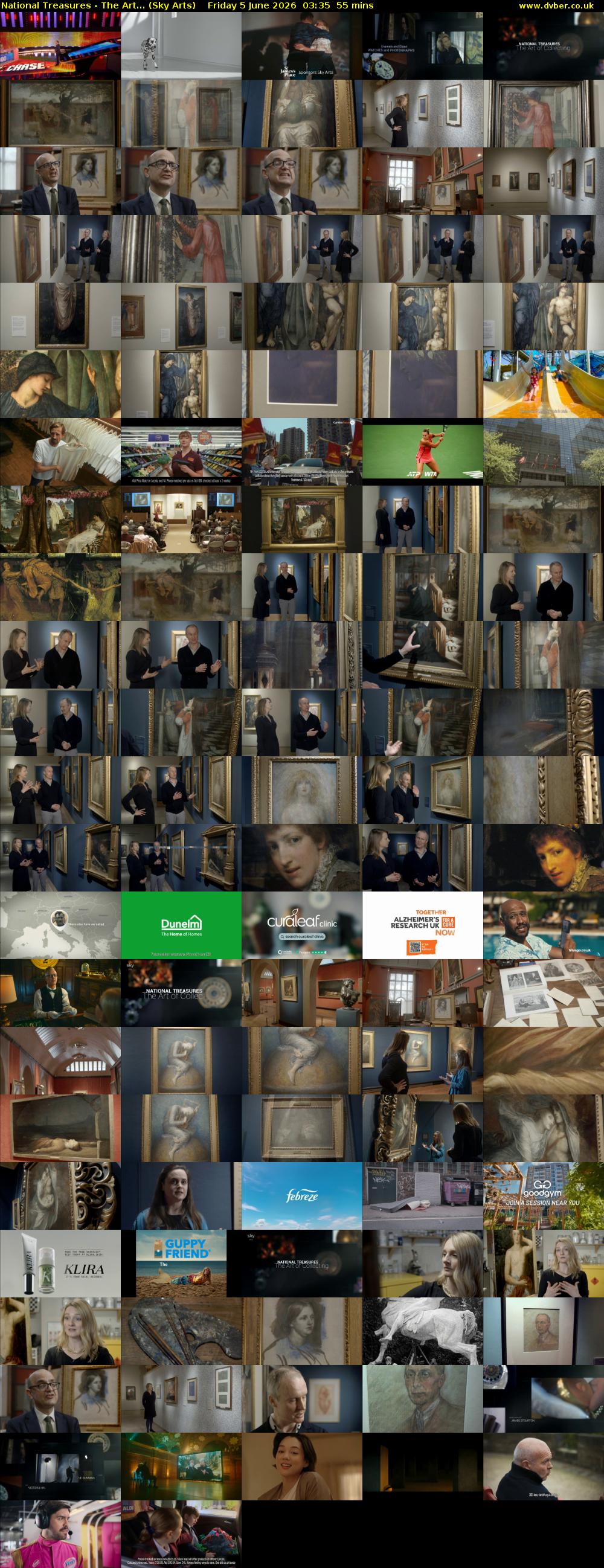 National Treasures - The Art... (Sky Arts) Friday 5 June 2026 03:35 - 04:30