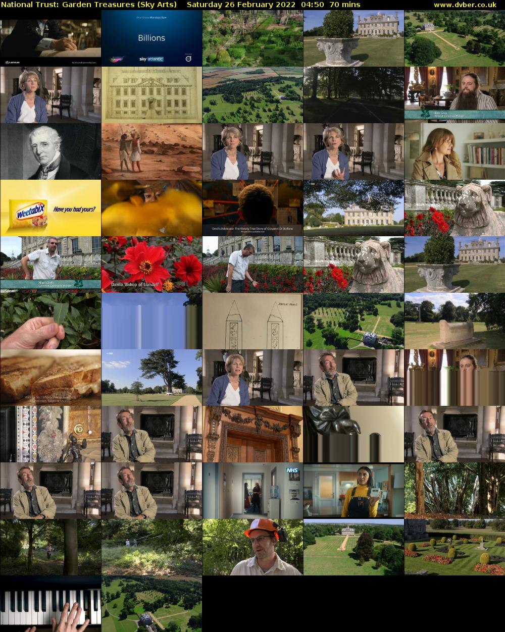 National Trust: Garden Treasures (Sky Arts) Saturday 26 February 2022 04:50 - 06:00