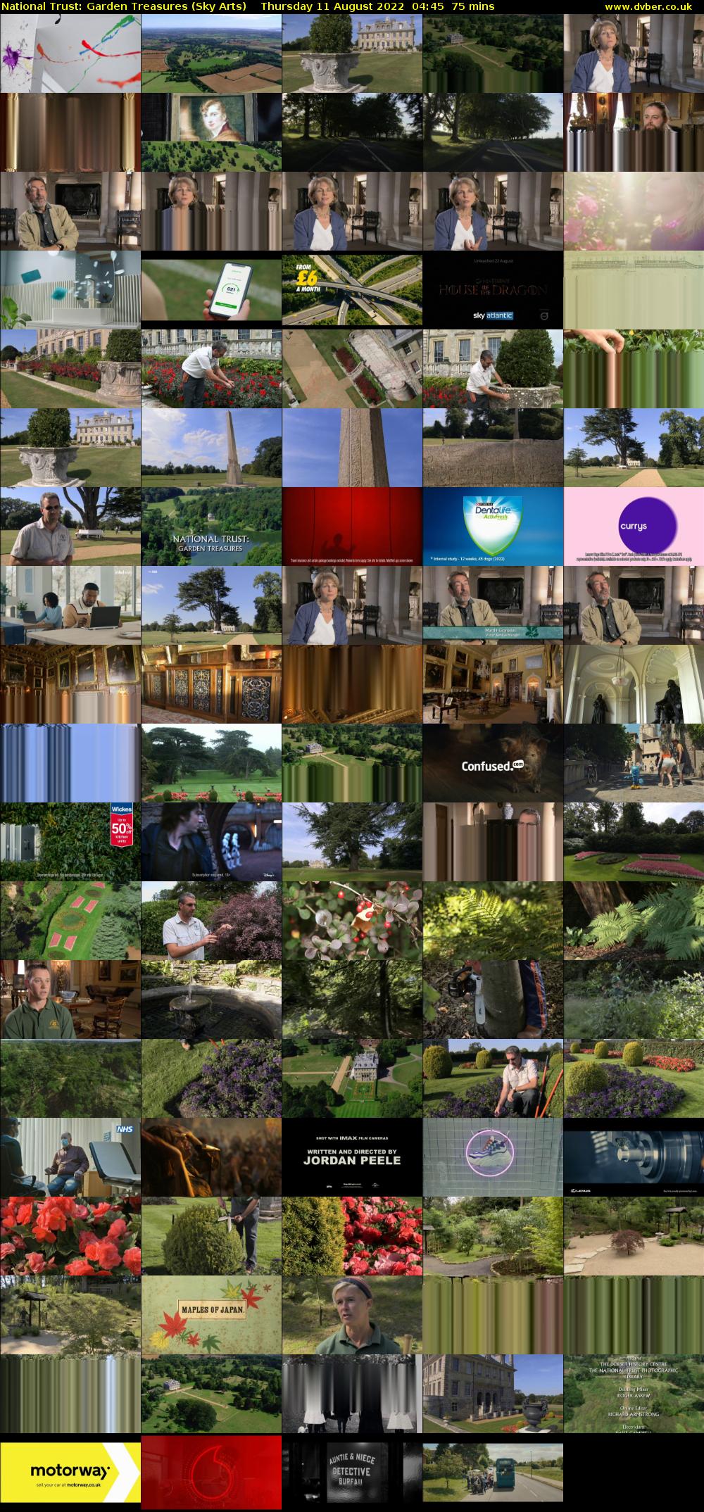 National Trust: Garden Treasures (Sky Arts) Thursday 11 August 2022 04:45 - 06:00