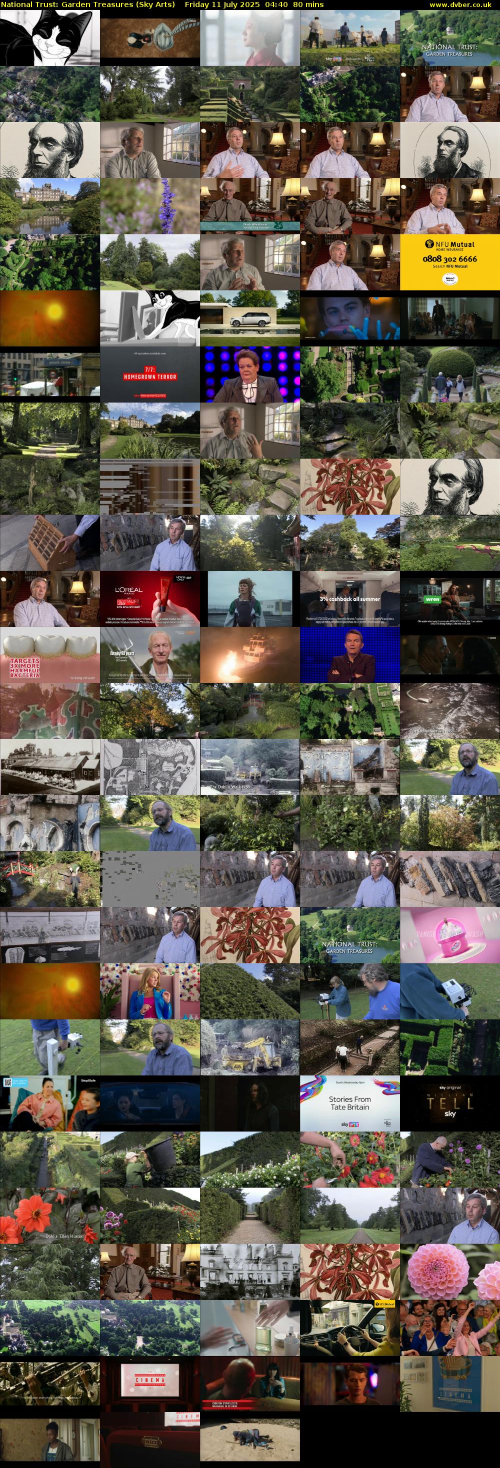 National Trust: Garden Treasures (Sky Arts) Friday 11 July 2025 04:40 - 06:00