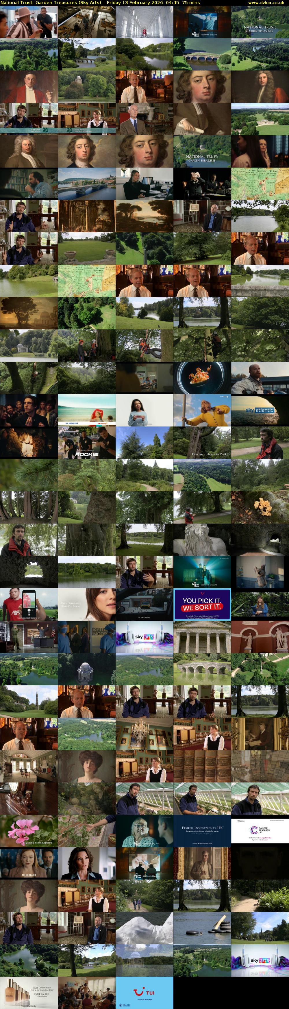 National Trust: Garden Treasures (Sky Arts) Friday 13 February 2026 04:45 - 06:00