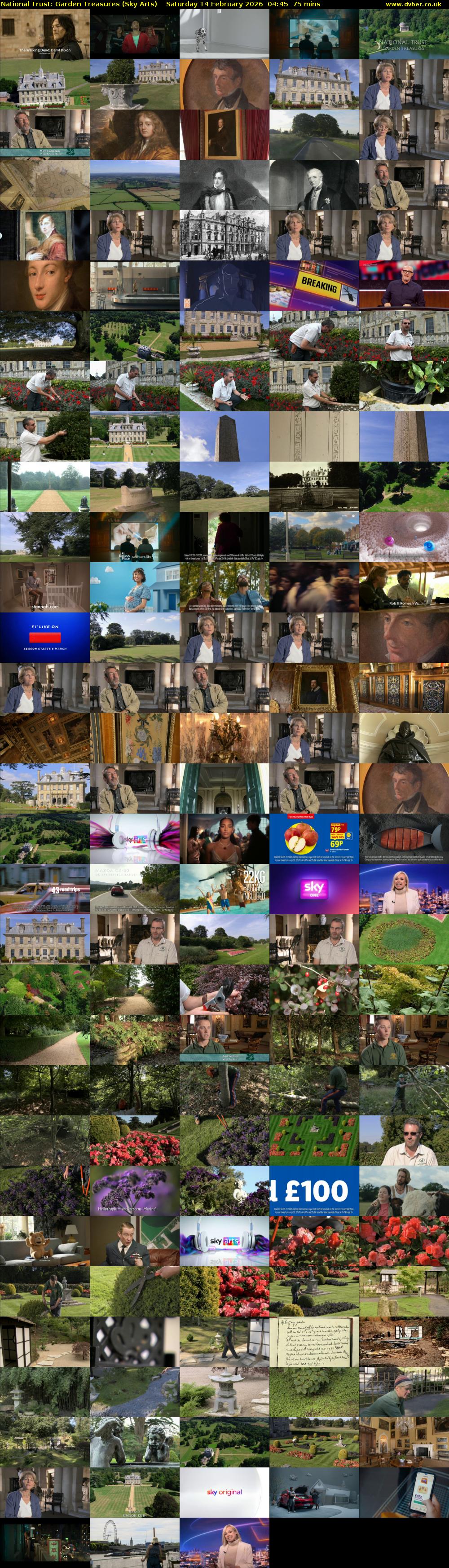 National Trust: Garden Treasures (Sky Arts) Saturday 14 February 2026 04:45 - 06:00