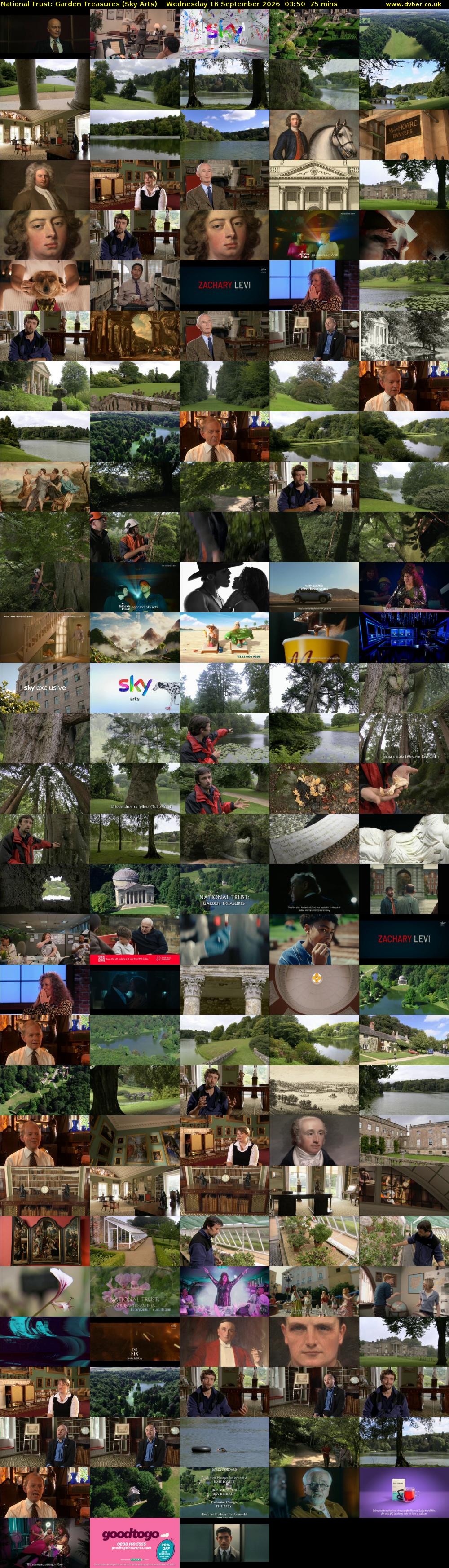 National Trust: Garden Treasures (Sky Arts) Wednesday 16 September 2026 03:50 - 05:05